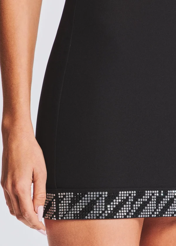 Guest Of*Retrofete Abigail Dress Black/Silver