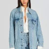 Denim*Retrofete Ace Embellished Denim Jacket Tangier