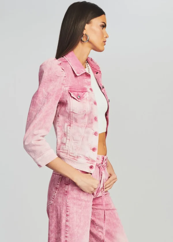 Final Sale*Retrofete Ada Jacket Pink Sorbet