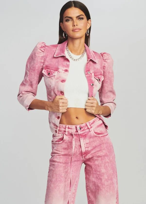 Final Sale*Retrofete Ada Jacket Pink Sorbet