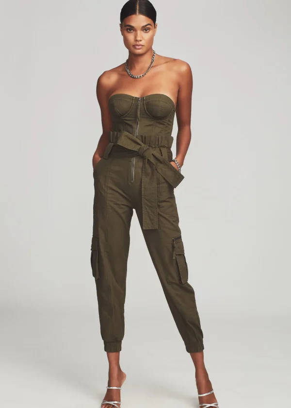 Jumpsuits*Retrofete Addison Jumpsuit Army Green