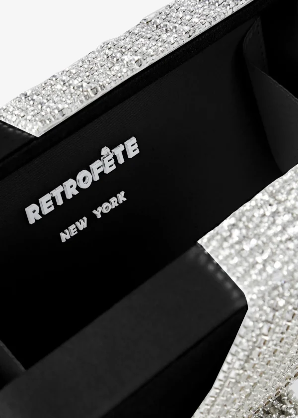 Accessories*Retrofete Adley Crystal Bag Black/Silver