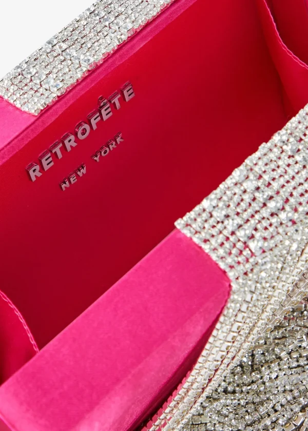 Night Out*Retrofete Adley Crystal Bag Paradise Pink