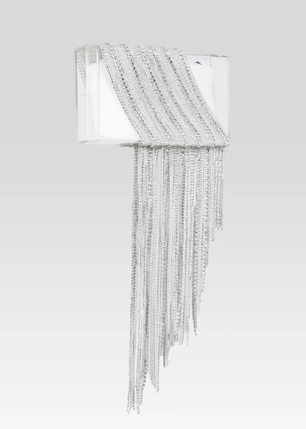 Accessories*Retrofete Adley Crystal Bag Clear/Silver