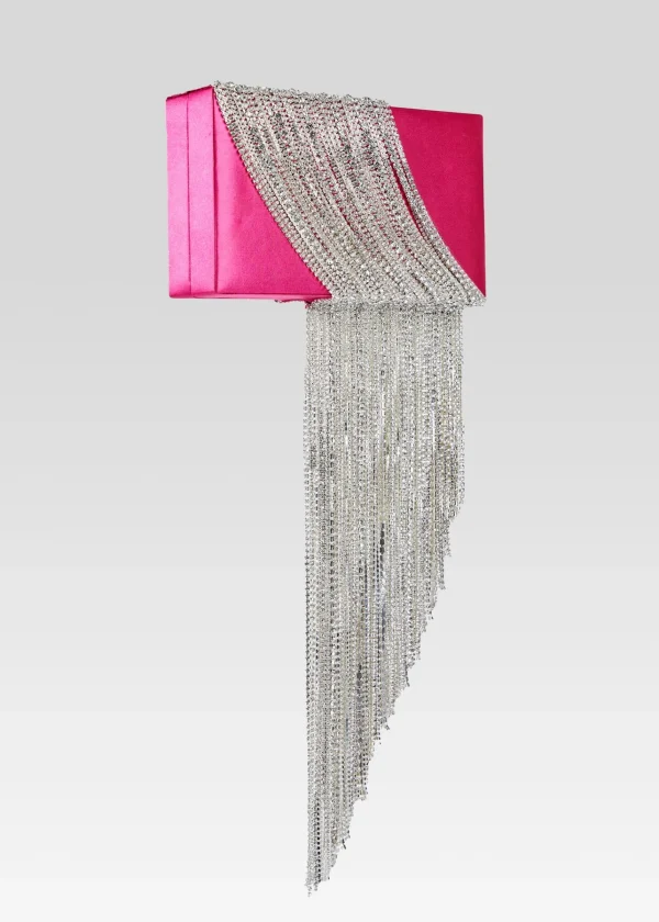 Night Out*Retrofete Adley Crystal Bag Paradise Pink