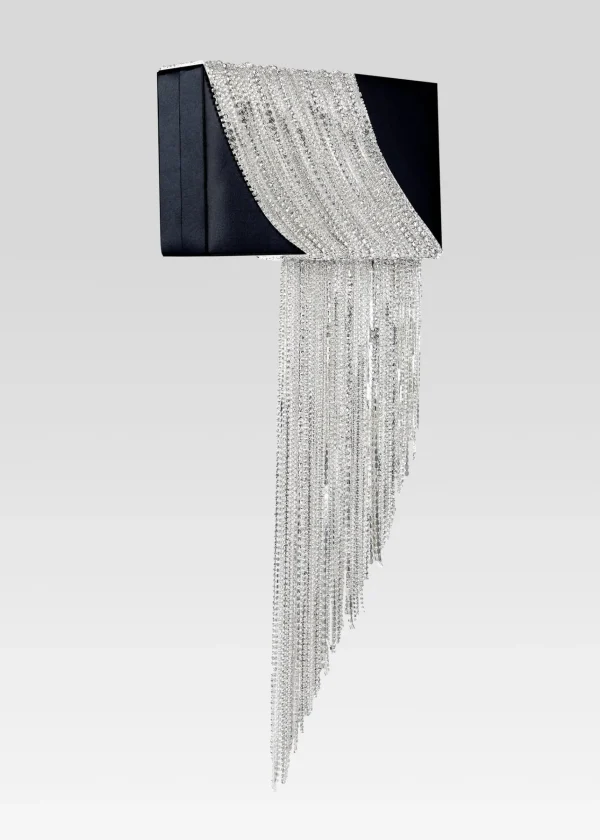 Accessories*Retrofete Adley Crystal Bag Black/Silver