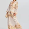 Bridal Party*Retrofete Aira Long Dress Off White