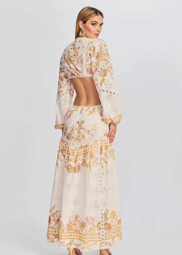 Bridal Party*Retrofete Aira Long Dress Off White