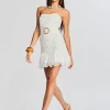 Dresses*Retrofete Aisha Short Dress White