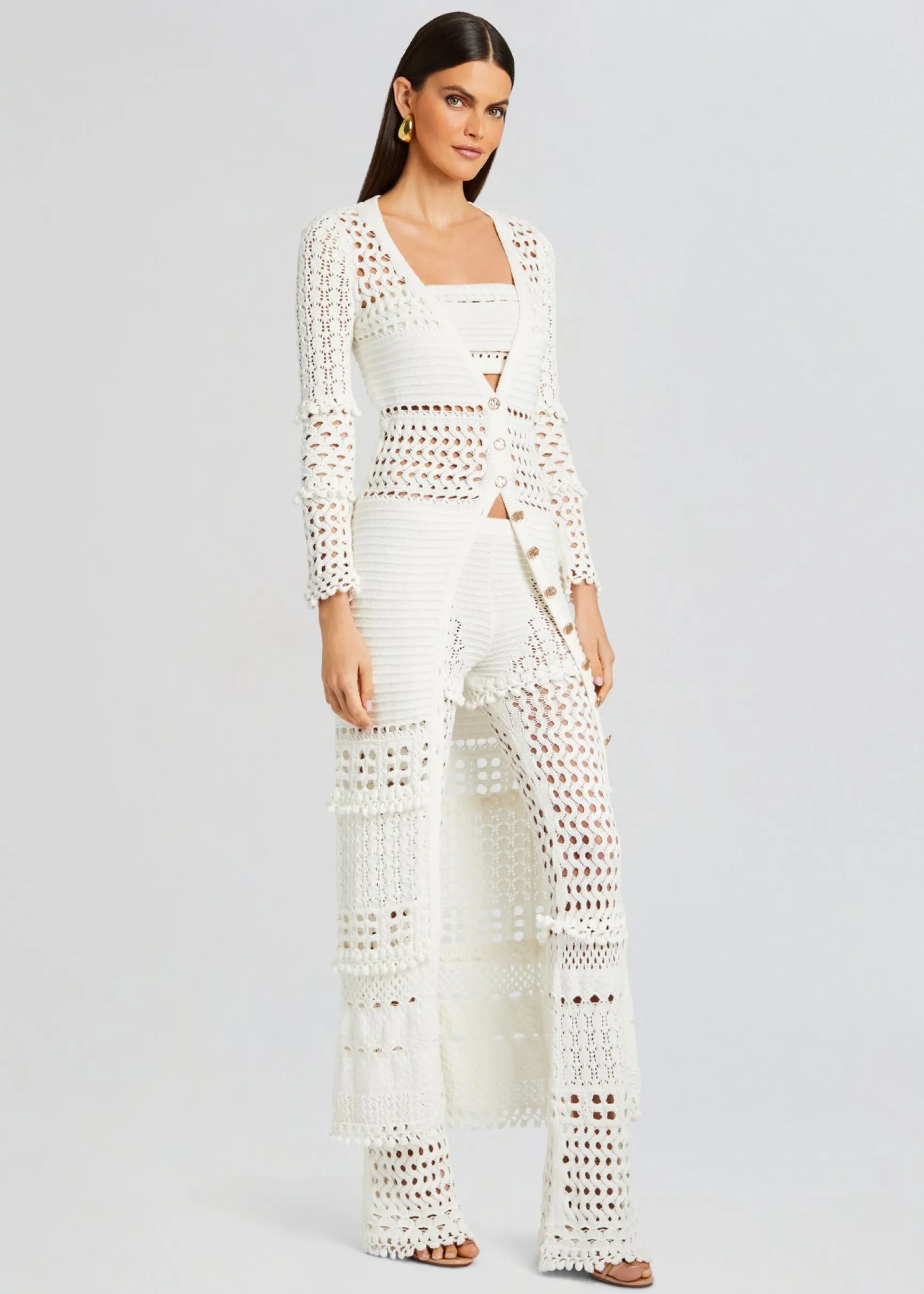 alaia_knit_crochet_cardig_2.webp Honeymoon Looks*Retrofete Alaia Knit Crochet Cardigan Iridescent White