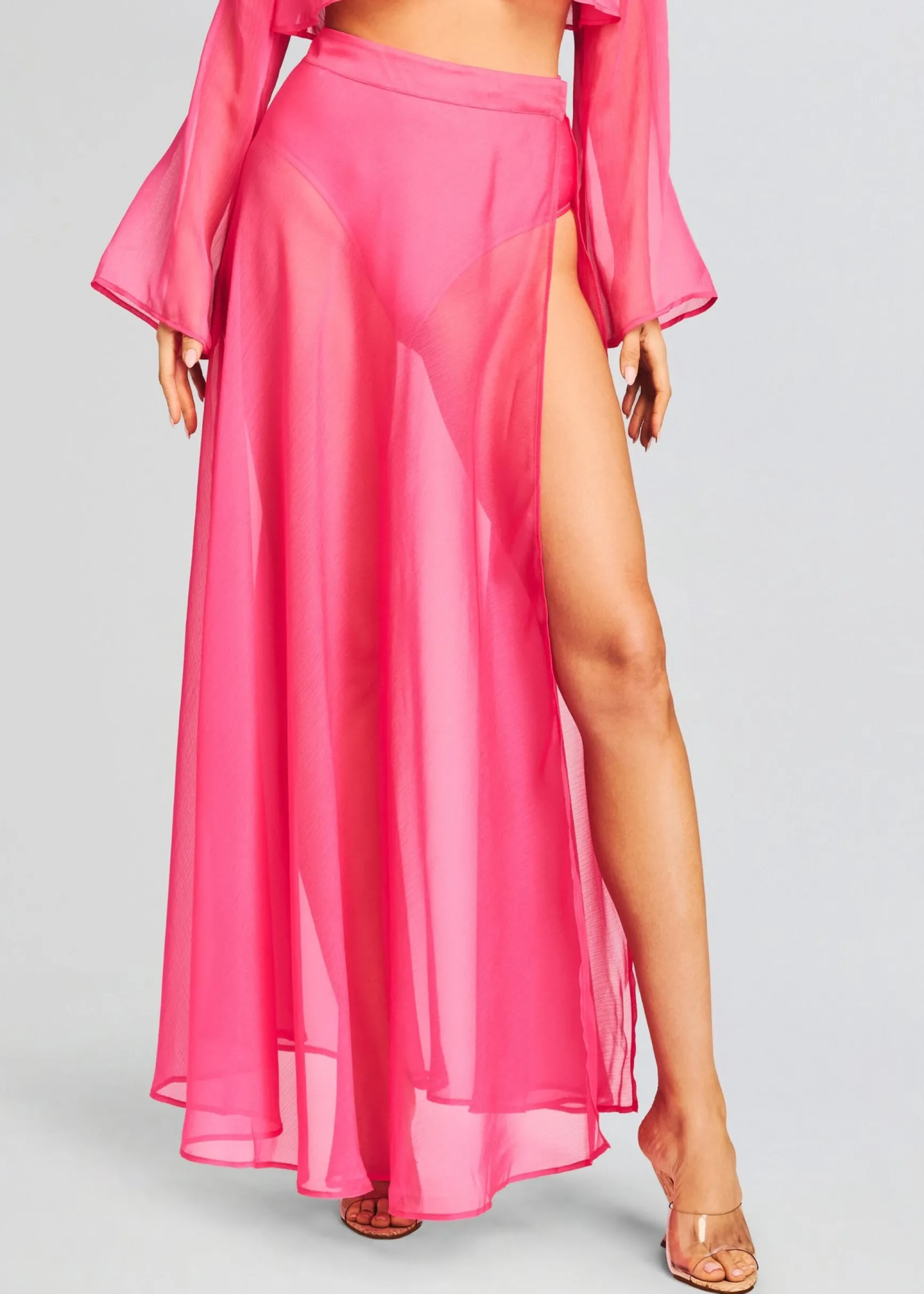 alaia_long_slit_skirt_0-10.webp Bottoms*Retrofete Alaia Long Slit Skirt Rose Blossom