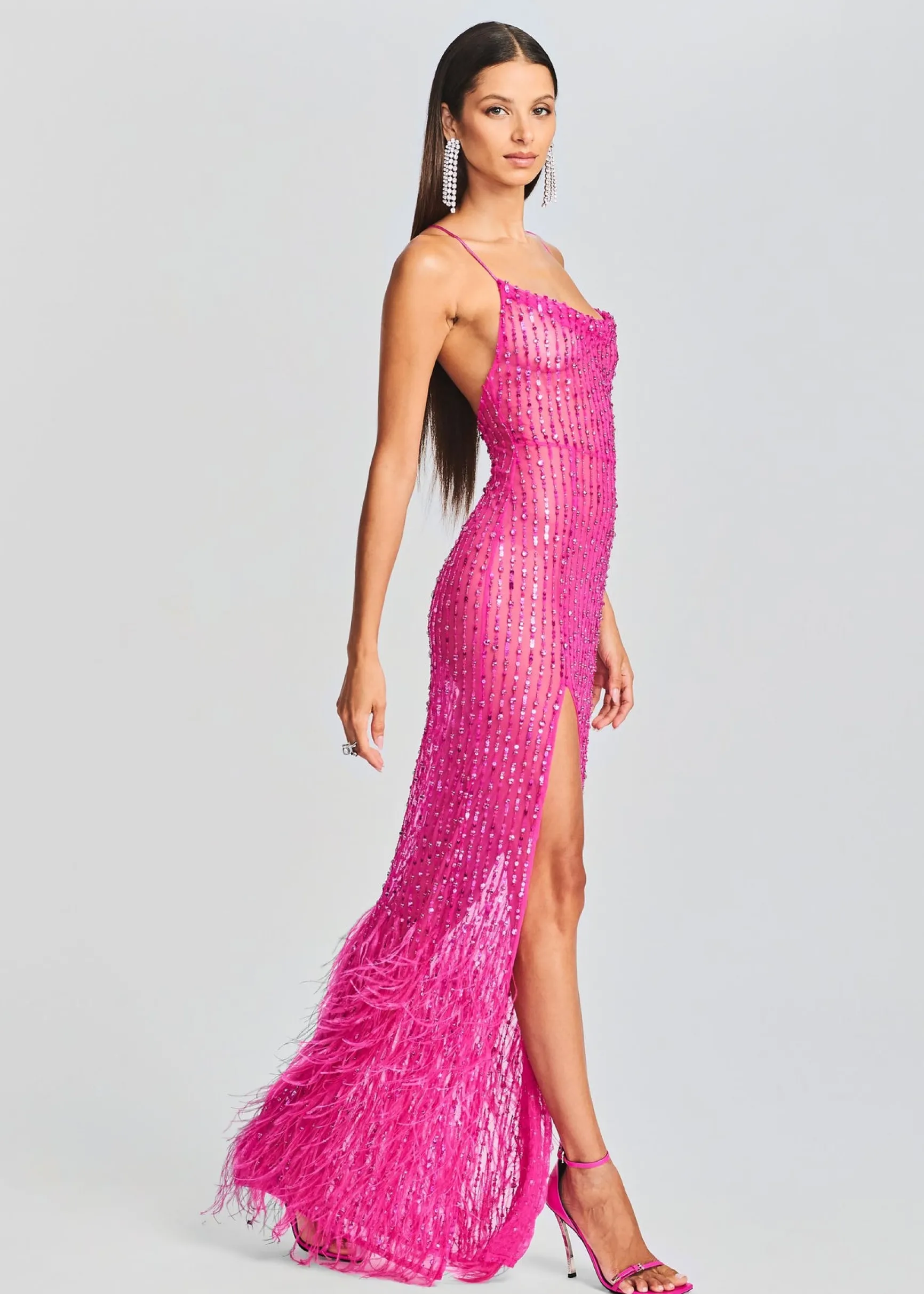 alessandra_embellished_dr_2-1.webp RETROFÊTE*Retrofete Alessandra Embellished Dress Knockout Pink