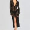 Exclusively Ours*Retrofete Allison Crochet Cardigan Black