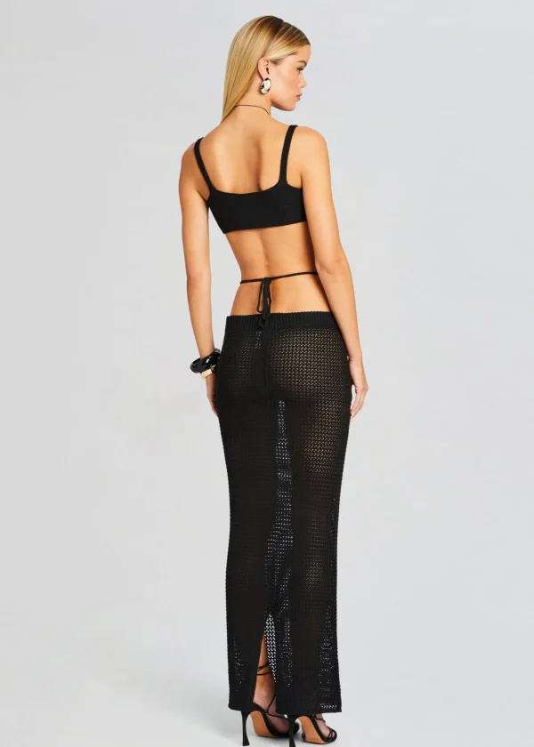 Day to Night*Retrofete Alma Knitted Top Black