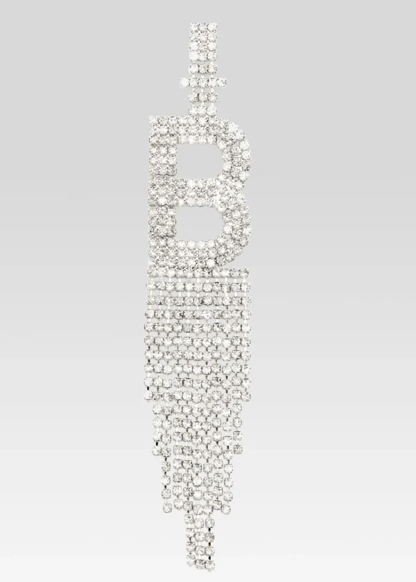 Final Sale*Retrofete Alphabet Earring Silver