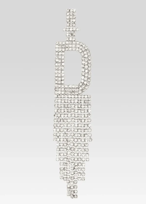 Reception Dresses*Retrofete Alphabet Earring Silver