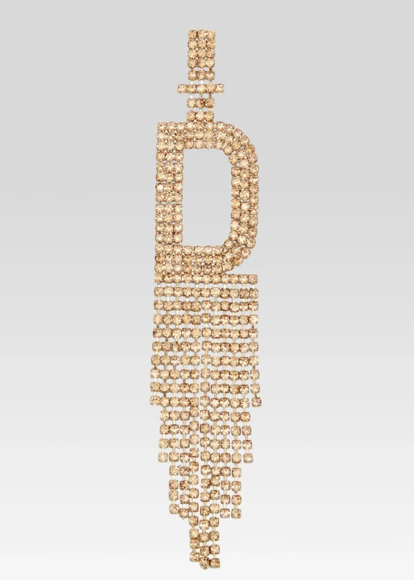 Accessories*Retrofete Alphabet Earring Gold