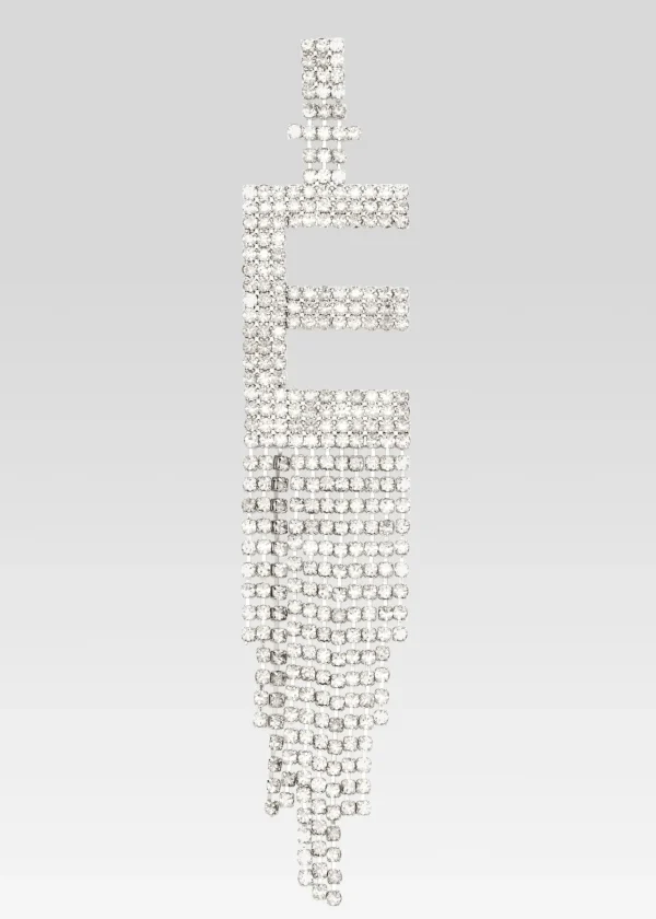 Final Sale*Retrofete Alphabet Earring Silver