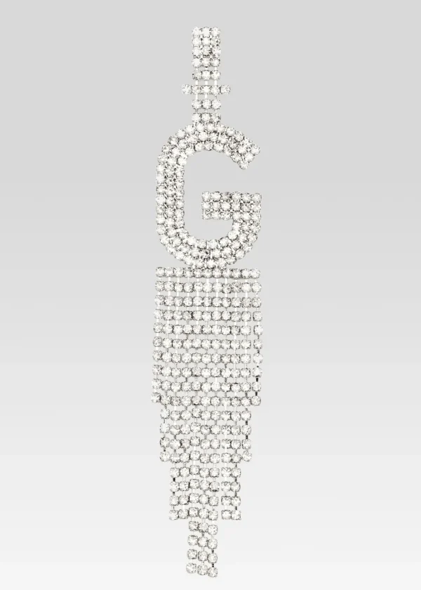 Reception Dresses*Retrofete Alphabet Earring Silver