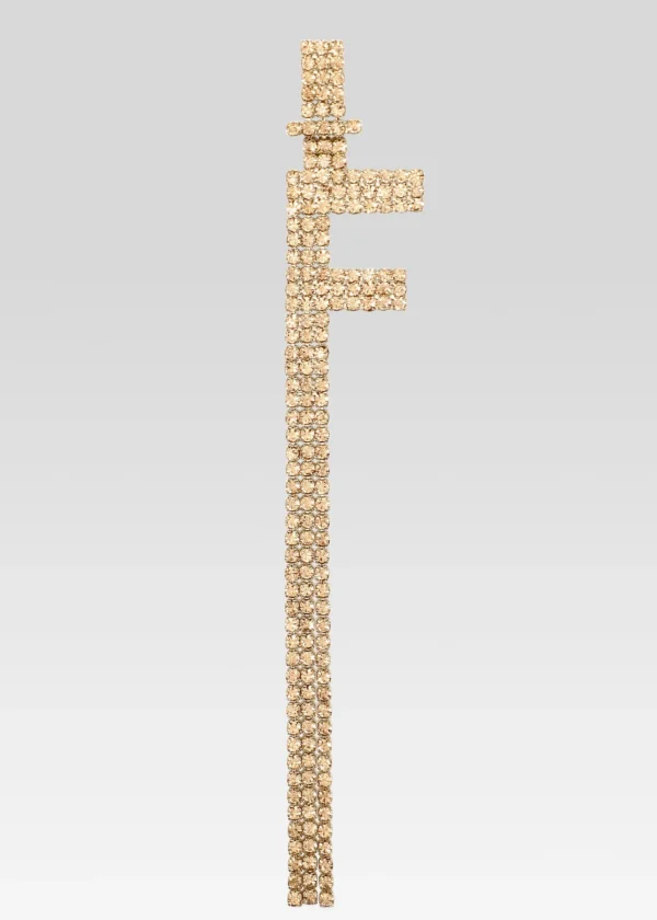 Final Sale*Retrofete Alphabet Earring Gold