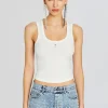 Spring Knits*Retrofete Amani Tank White