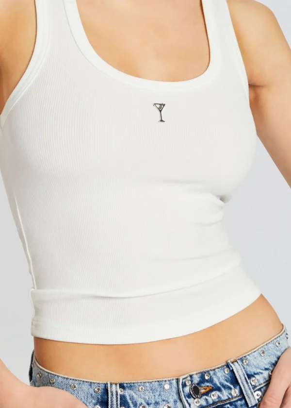 Spring Knits*Retrofete Amani Tank White