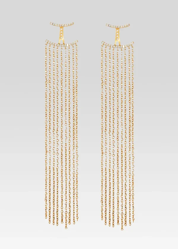 Guest Of*Retrofete Amber Earrings Gold