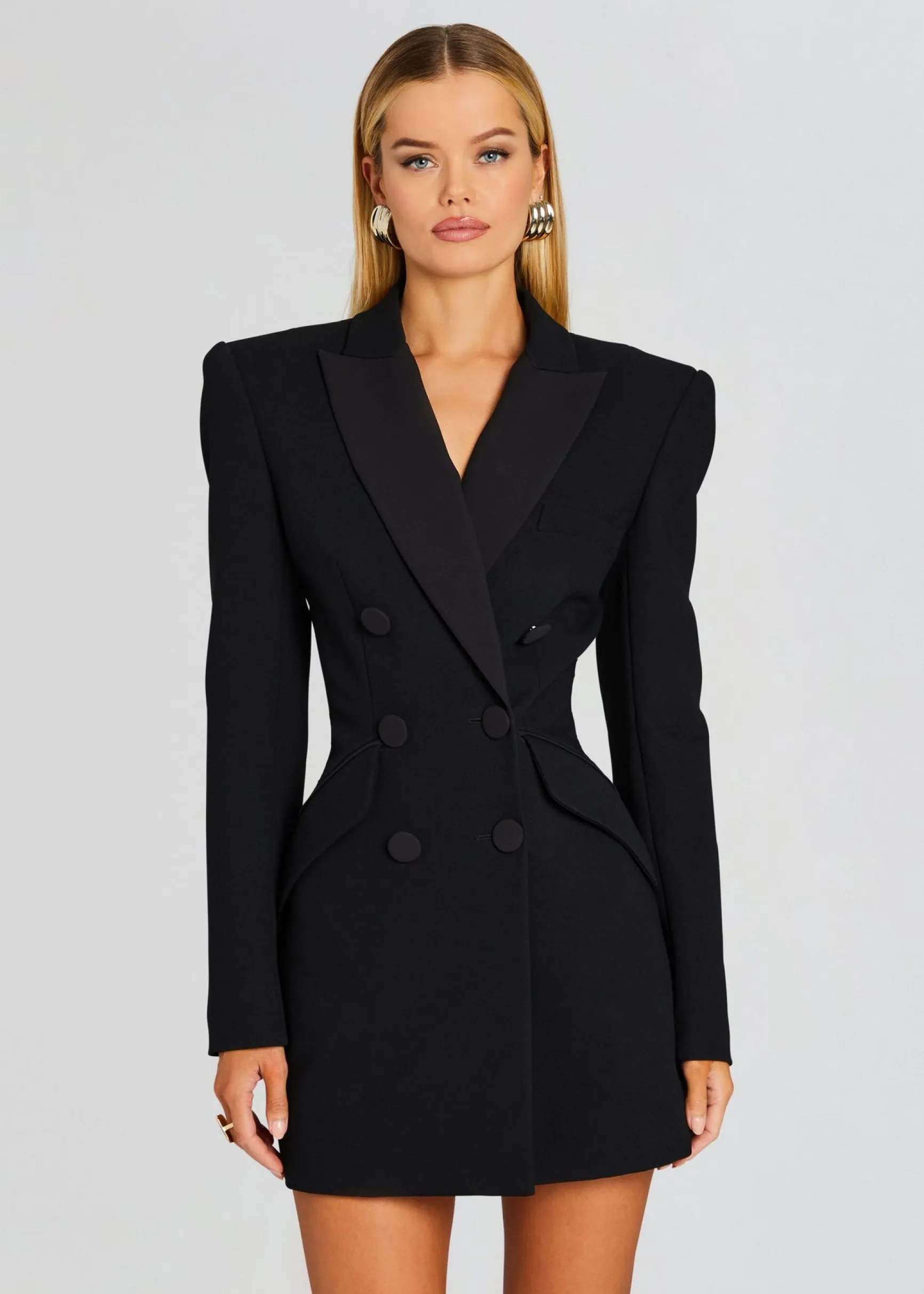 amberly_blazer_dress_1-4.webp Mini*Retrofete Amberly Blazer Dress Black