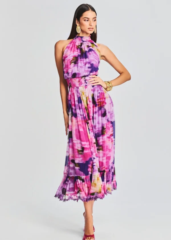 Guest Of*Retrofete Anay Midi Dress Multi