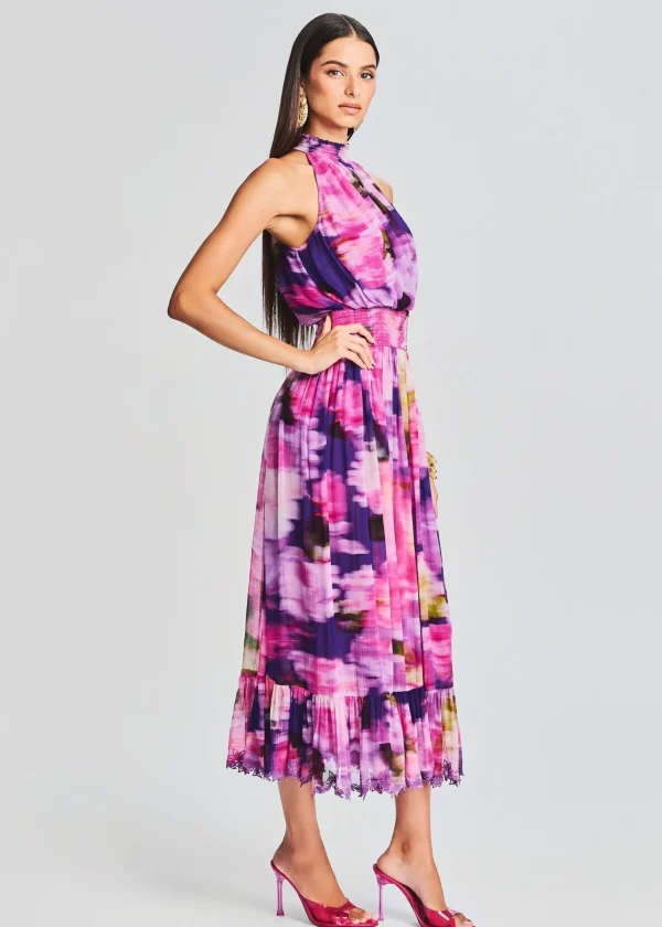 Guest Of*Retrofete Anay Midi Dress Multi