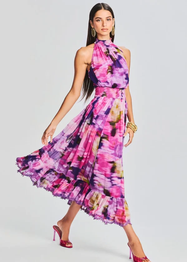 Guest Of*Retrofete Anay Midi Dress Multi