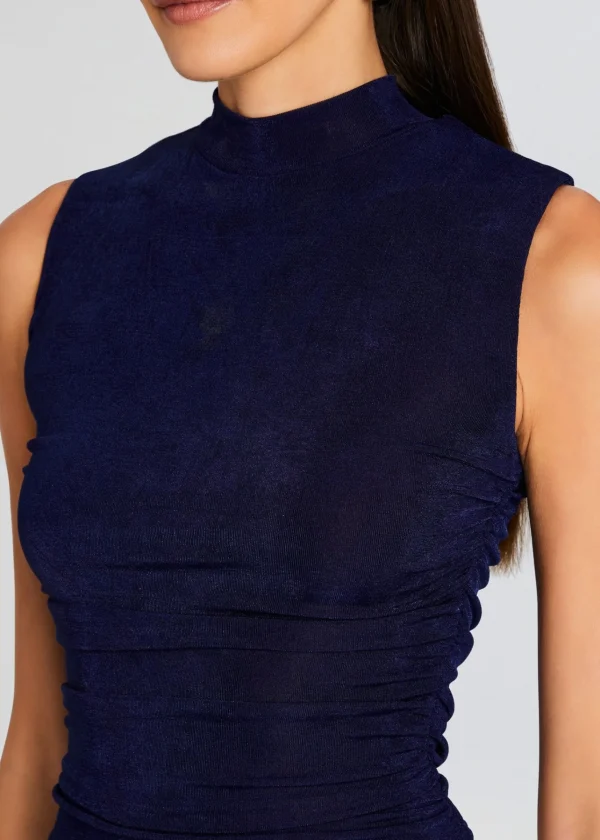 Spring Knits*Retrofete Anchora Top Navy
