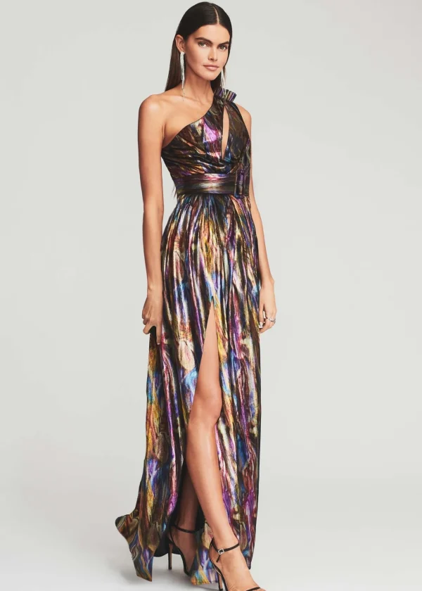 Guest Of*Retrofete Andrea Maxi Dress Oil Spill