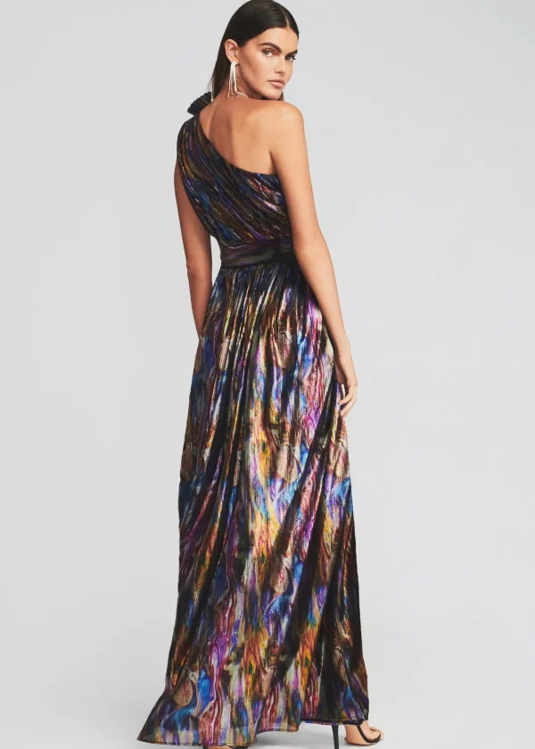 RETROFÊTE*Retrofete Andrea Maxi Dress Oil Spill