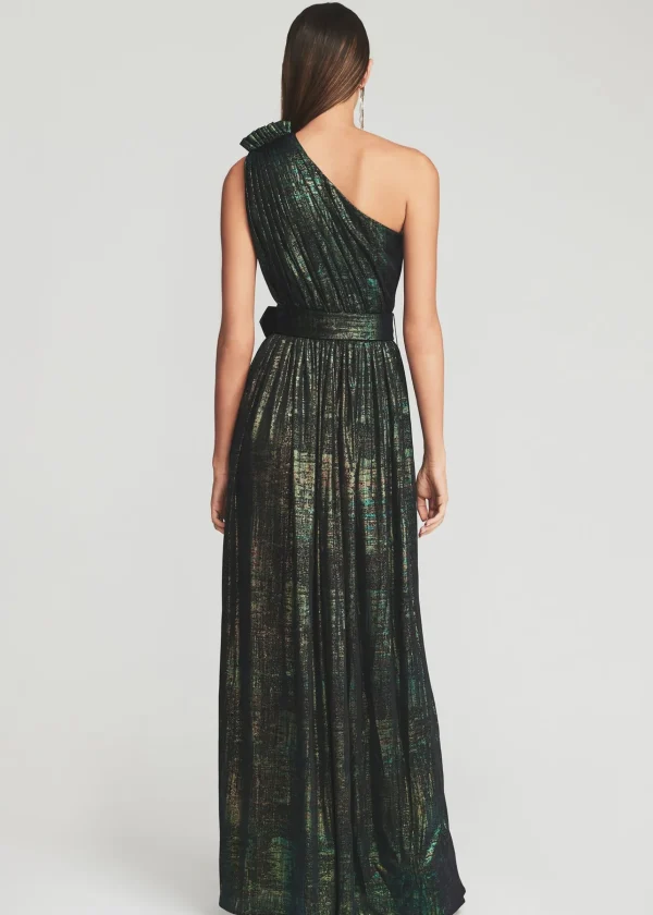 Guest Of*Retrofete Andrea Maxi Dress Green Print