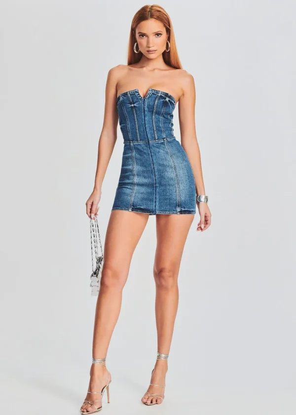 Dresses*Retrofete Andreia Denim Dress Bailey