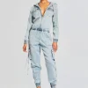 Denim*Retrofete Annina Jumpsuit Coastline Terry