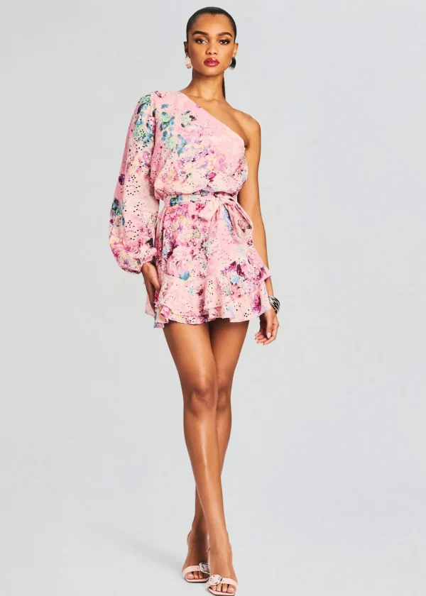 Mini*Retrofete April Mini Dress Pink Floral