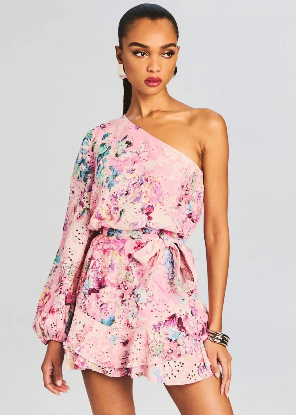 Mini*Retrofete April Mini Dress Pink Floral