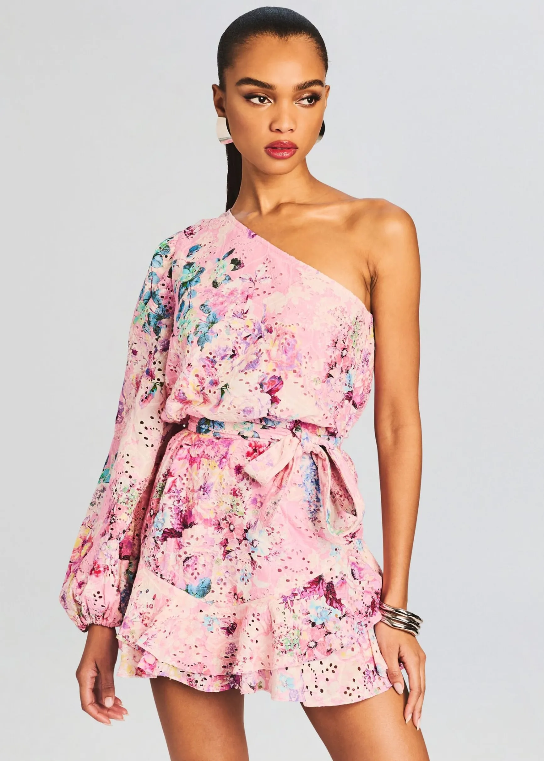april_mini_dress_1-2.webp Mini*Retrofete April Mini Dress Pink Floral