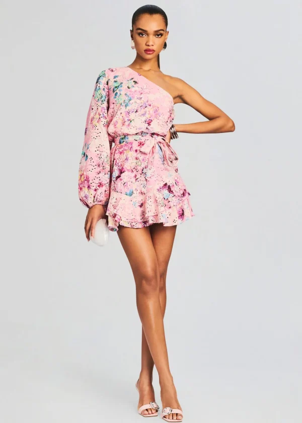Mini*Retrofete April Mini Dress Pink Floral