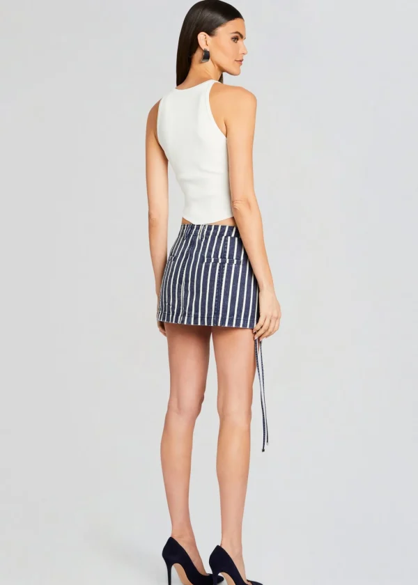 Business Chic*Retrofete Aqua Tank White