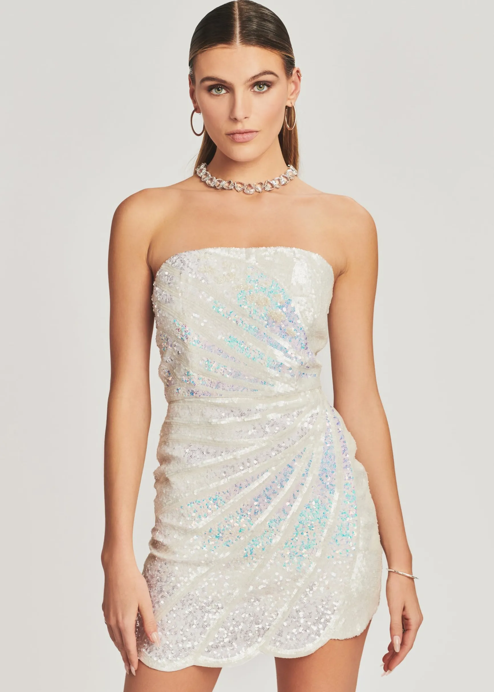 arabelle_sequin_dress_4-1.webp The Destination Bride*Retrofete Arabelle Sequin Dress White
