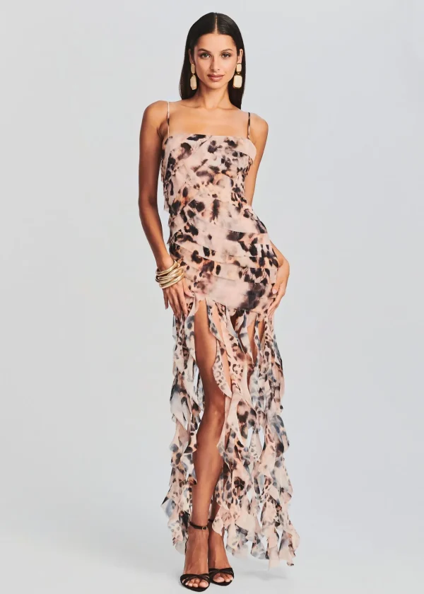 Dresses*Retrofete Aria Dress Vintage Cheetah