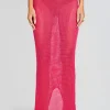 Spring Knits*Retrofete Aria Knitted Skirt Hot Pink