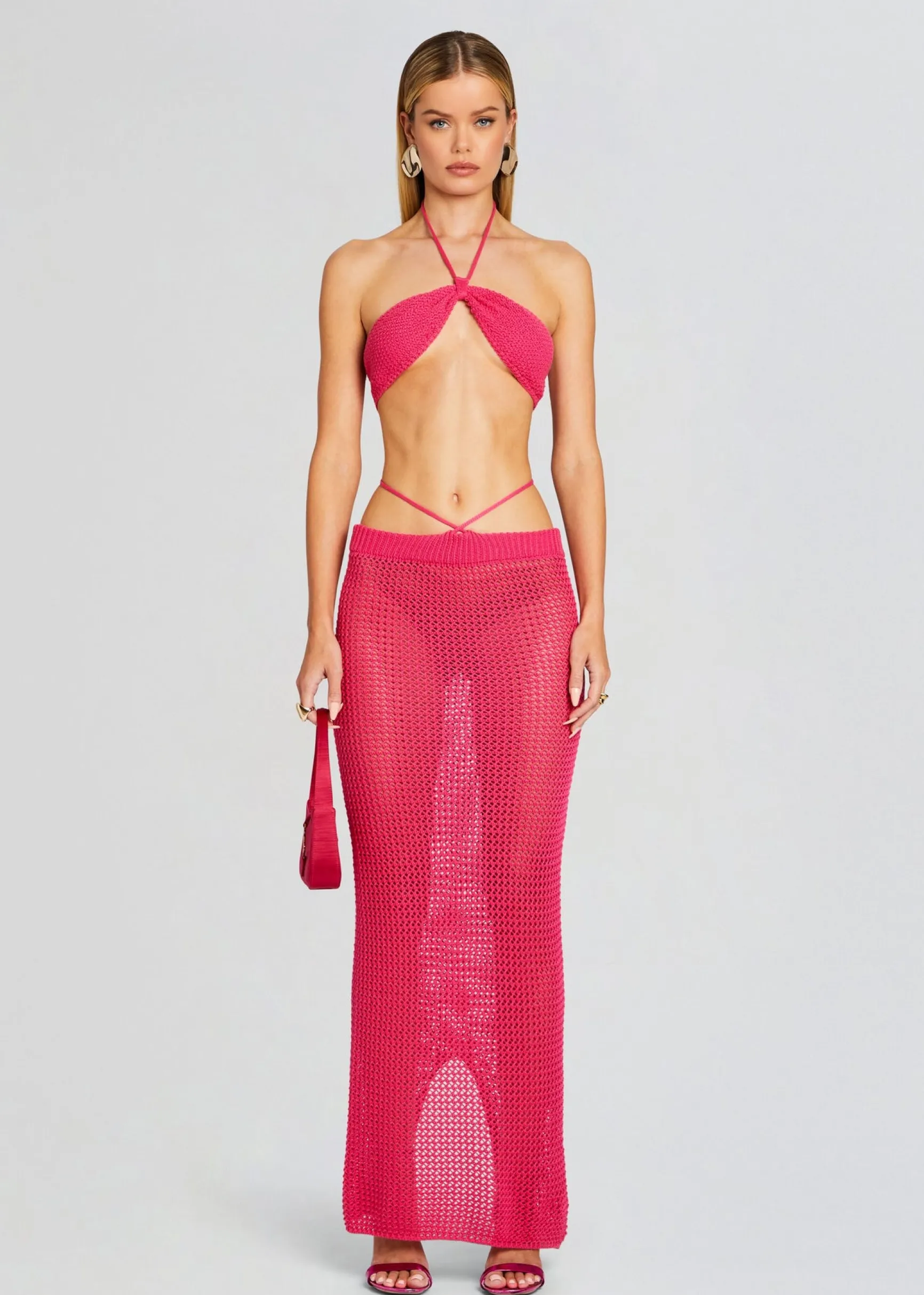 aria_knitted_skirt_4-2.webp Trending*Retrofete Aria Knitted Skirt Hot Pink