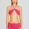Resort '24*Retrofete Aria Knitted Top Hot Pink