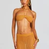Resort '24*Retrofete Aria Knitted Top Tobacco