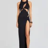 Guest Of*Retrofete Ariel Maxi Dress Black