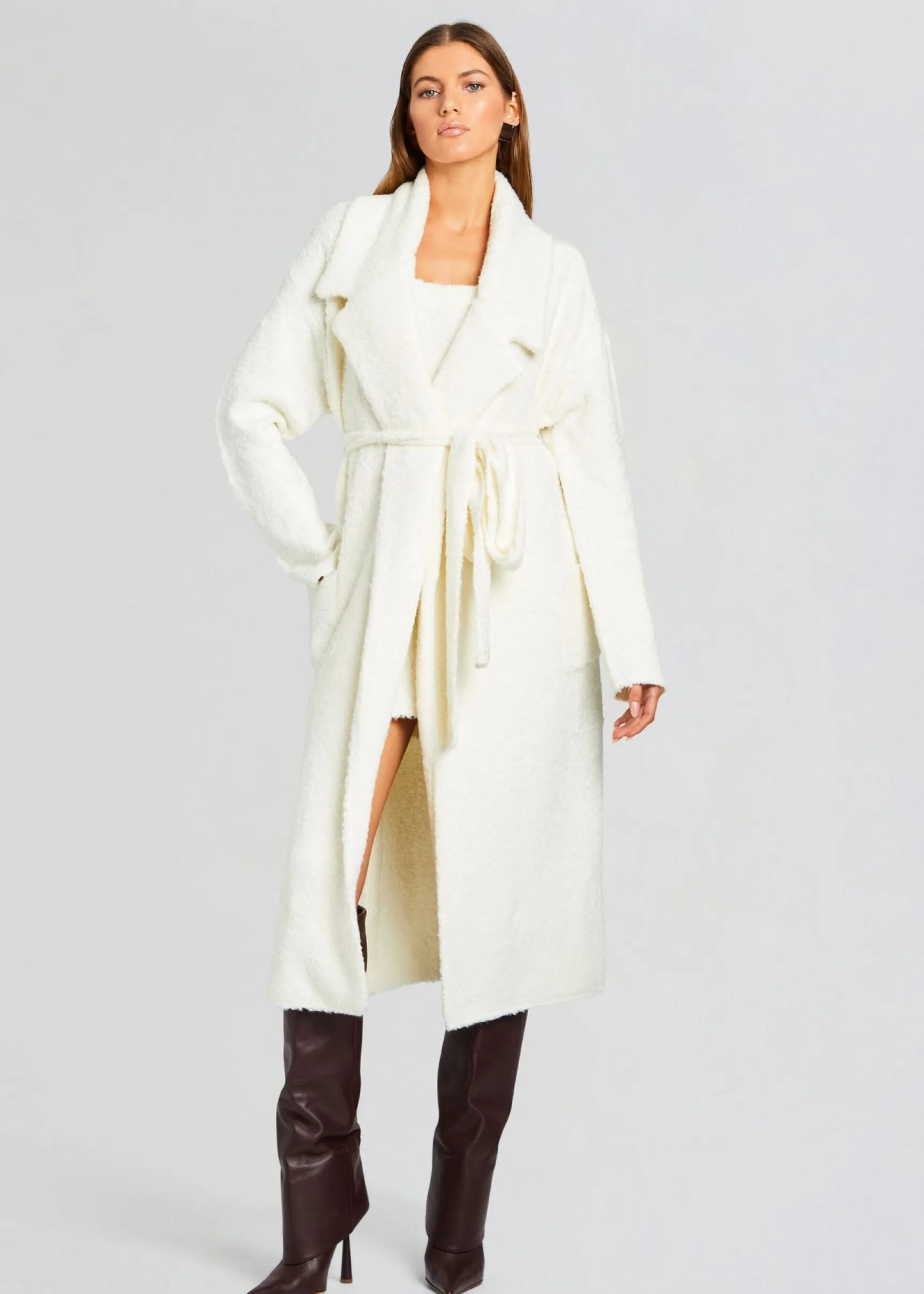 athena_boucle_robe_0.webp Tops*Retrofete Athena Boucle Robe Winter White